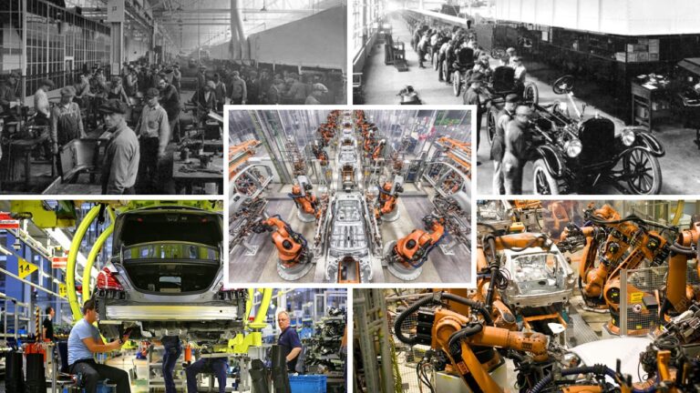 Auto-industrie-door-de-jaren-heen